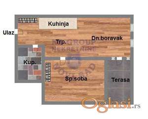 Odličan dvosoban stan na Telepu!