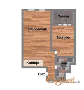 Izgradnja visokog kvaliteta Trandžament -41m2