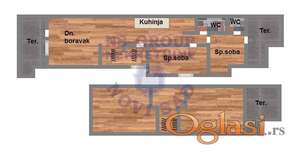 Cetvorosoban stan u Alibegovcu, 88m2