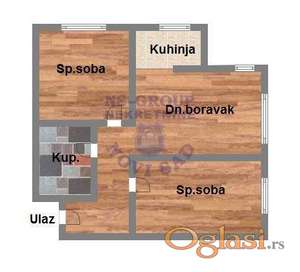 Prodaje se stan na Telepu 56m2