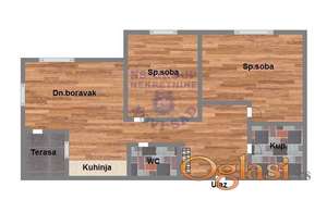 Trosoban stan 64m2 - Bulevar patrijarha Pavla!