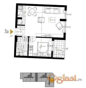 Petrovaradin-Lep Dvosoban stan 43 m2 u Prizemlju-povrat PDV-065/385 8880