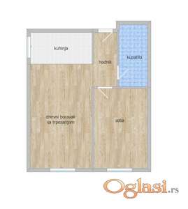 Stan NOVI SAD,TELEP - 39 m2 105300 €, ID: 1102462