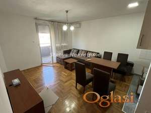 Futoška Pijaca-Namešten Dvosoban stan 48 m2 na Četvrtom spratu-Zakupnina 450e-065/385 8880