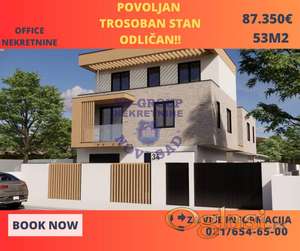 Trosoban stan u centru Veternika