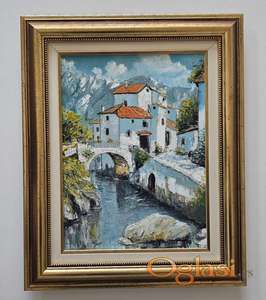 Ulje na platnu - Most koji vodi kuci, prelepo!