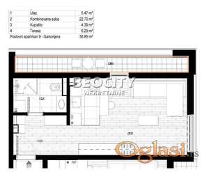 Surčin, Radiofar, Autoput za Zagreb, 0.5, 39m2