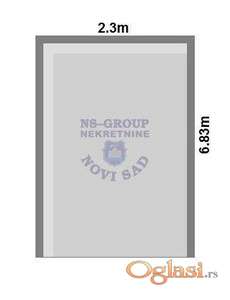 Garažno mesto u suterenu zgrade u izgradnji na Grbavici