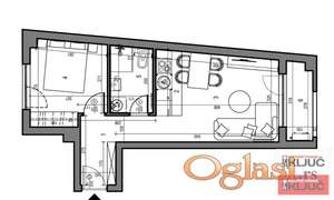 CENTAR, 39m2, Jednoiposoban sa pdv, Izgradnja