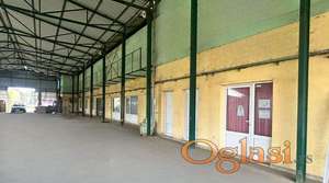 Издаје се магацински и пословни простор са локалима у Бачкој Паланци