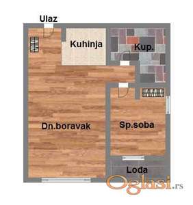 - 46m2 - Dvosoban - Premium investitor -