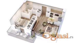Novogradnja , odličan stan u izgradnji ID#1010