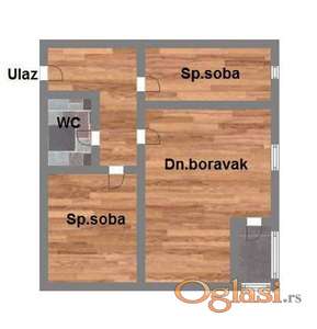 Odličan dvoiposoban stan na mirnoj lokaciji! 52m2