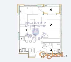 Dvosoban 44m2 Vrdnik