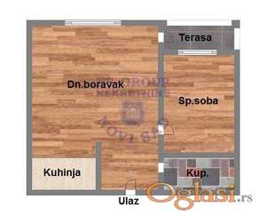 Strukturno odličan na jednoj od najatraktivnijih loakcija 46m2