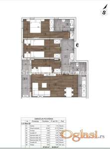 Severni Telep-Lep Četvorosoban stan 85 m2 u Pogodnom kraju-povrat PDV-065/385 8880