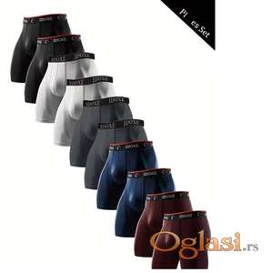 10pcs Men's "Premium Performance No-Fly Boxer - 10 boxerica