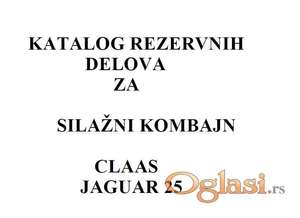Claas Jaguar 25 - Katalog delova