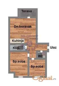 Trosoban stan na Podbari!