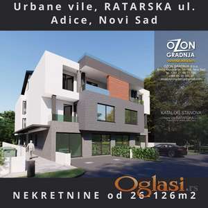 Četvorosoban stan  69,40m2  (90.000E sa PDV-om) _ Adice, Novi Sad
