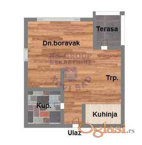 Garsonjera 29m2 Mišeluk