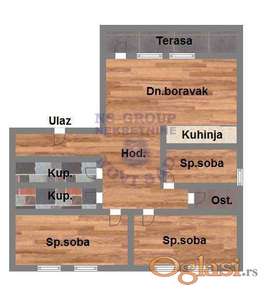 Četvorosoban stan u izgradnji na Klisi!