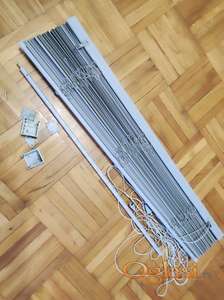Venecijaner plastični sivi 70x220 cm