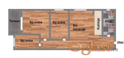 CETVOROSOBAN  ADICE