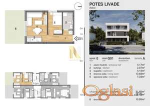 Adice - premium kvalitet gradnje - 1.5 stan/garaža - cena sa PDV-om
