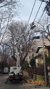 Iznajmljivanje kamiona sa korpom za rad na visini