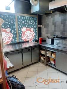 Prodajem razradjen fast food u radu