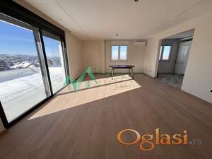 Sremska Kamenica - 172 m2 + 135 m2 dve terase - luksuzna nekrentina sa pogledom na Dunav i grad 