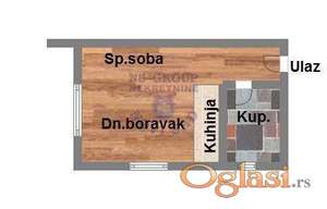 U izgradnji garsonjera 24m2.