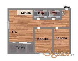 Trosoban stan na Telepu