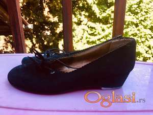 Vintage kozne cipelice za devojcice