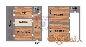 Trosoban stan na Bulevaru Evrope