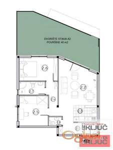 SREMSKA KAMENICA, 63m2, Trosoban plus dvorište 40m2 sa pdv