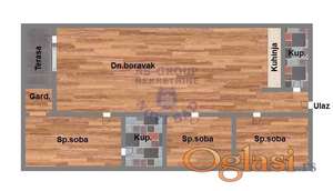 Odličan četvorosoban stan Karagača