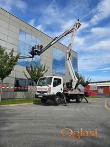 Iznajmljivanje kamiona sa korpom