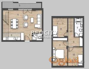 Novi Sad, Salajka, Karađorđeva, 4.0, 97m2