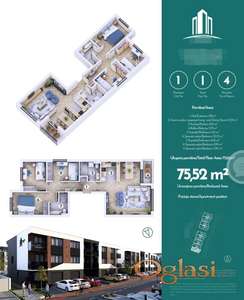 Novogradnja Vetrernik-76 m2