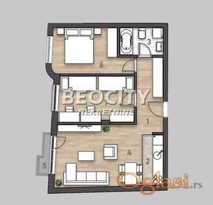 Novi Sad, Socijalno, Vojvode Šupljikca, 3.0, 58m2