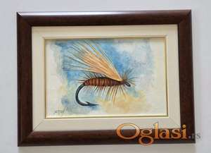 Ulje na platnu - Ribolovacka slika