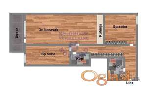 Trosoban stan na Miseluku,80m2