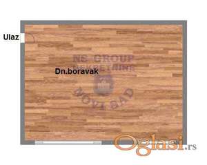 Jednoiposoban stan u Sadovima, 32m2