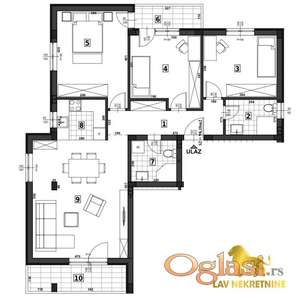 NOVI SAD - VETERNIČKA RAMPA - 95.00 m2