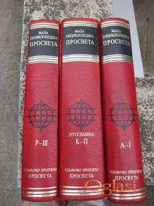 Prodajem Malu enciklopediju Prosvete, 3 toma, Novi Sad