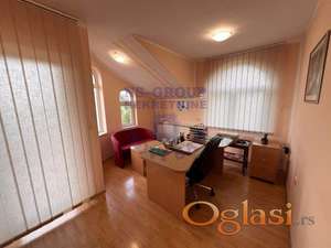 Izdaje se spratna kuća – poslovni prostor ukupne površine 186 m².