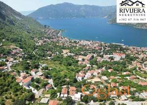 Prodaje se gradjevinska parcela sa prelijepim pogledom na more Risan Kotor