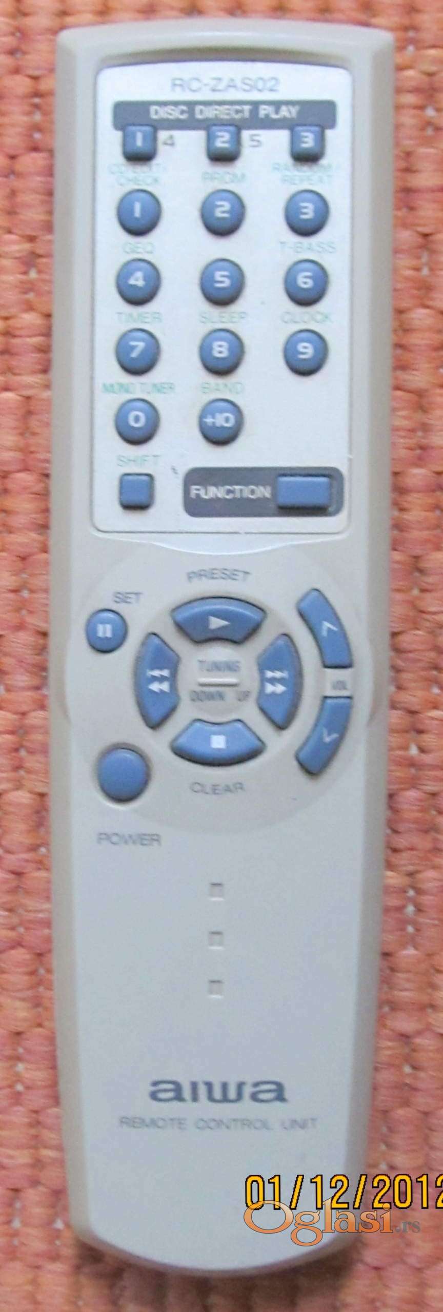 Tm970 Aiwa, Samsung i Yamaha daljinski sa slika: (03-2889439) - Oglasi.rs